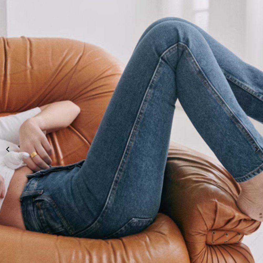 Sezane Brut Sexy Jeans Blue Tall 30